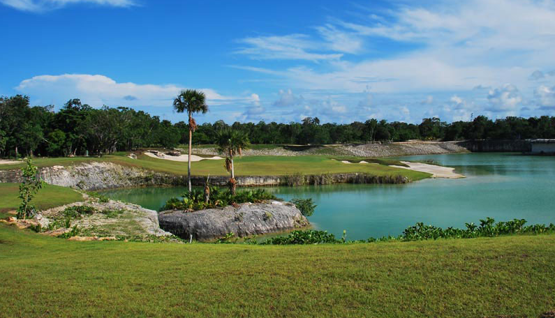 Golf course at Cancun Country Club