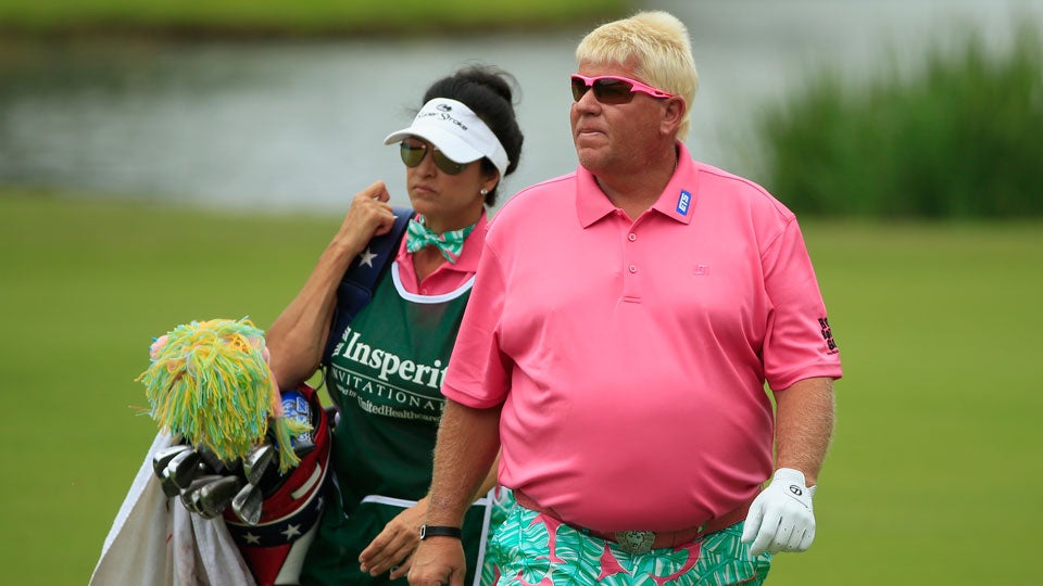 John Daly In Contention at U.S. Senior Open.