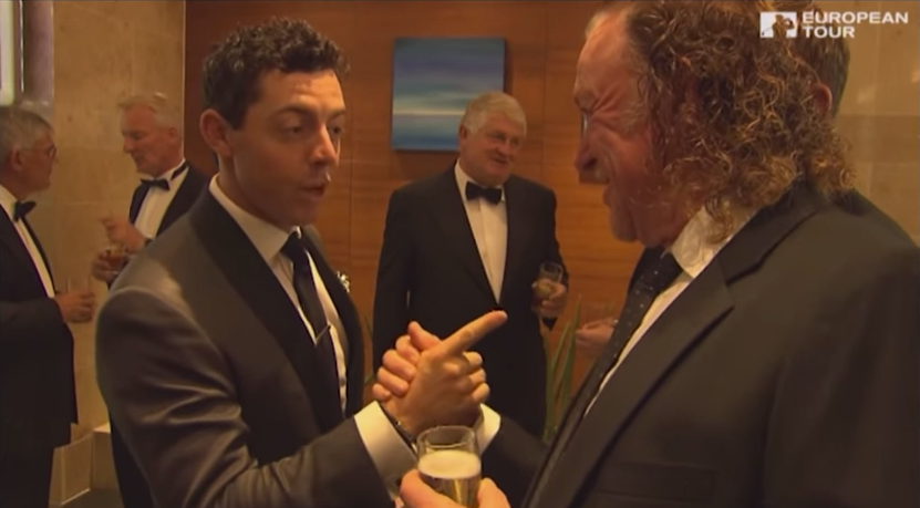 Rory Mcilroy To Miguel Angel Jimenez Youre My Idol Hole In