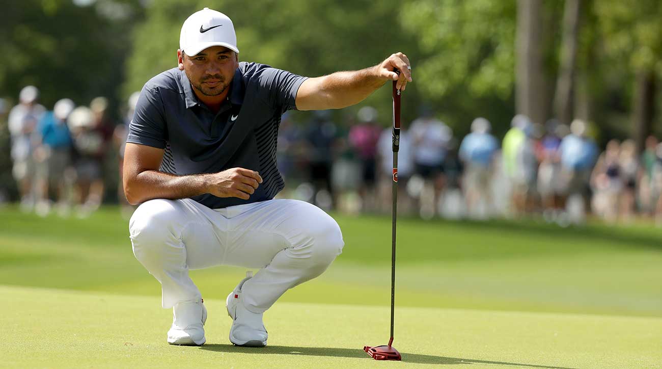 Jason Day uses the TaylorMade Spider Tour Red putter
