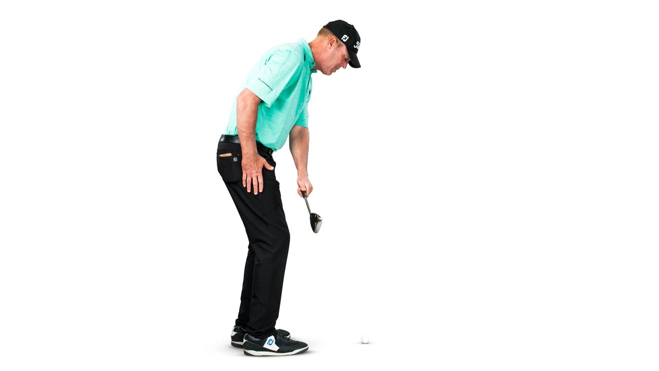 Swinging the club up the shaft plane will make it nearly impossible to close the clubface.