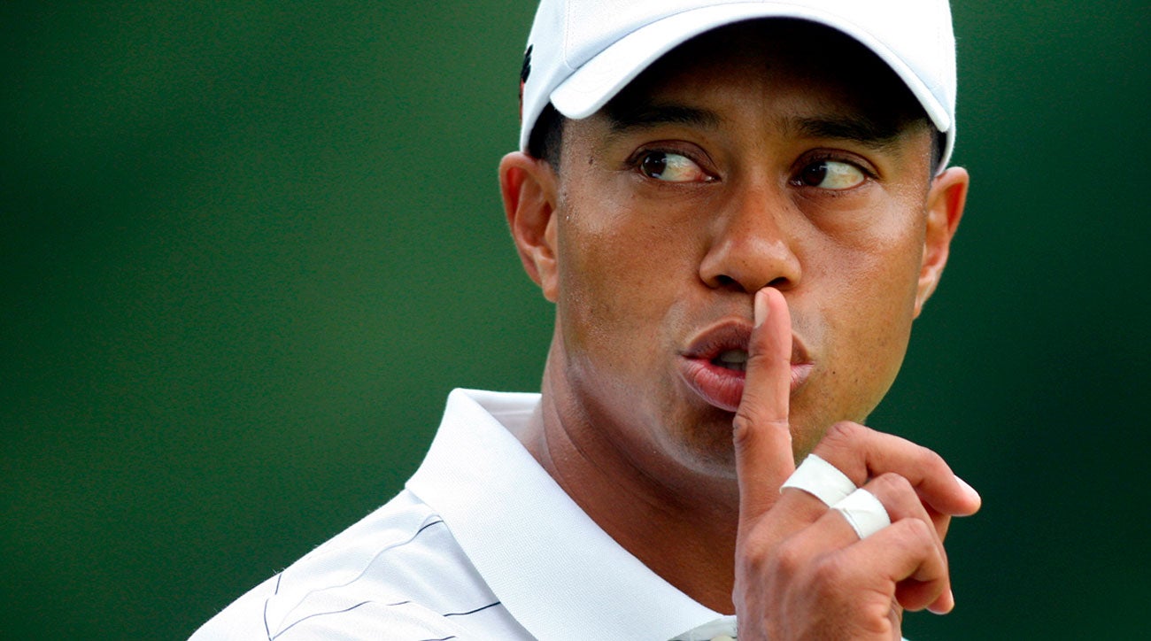 Tiger Woods Shh