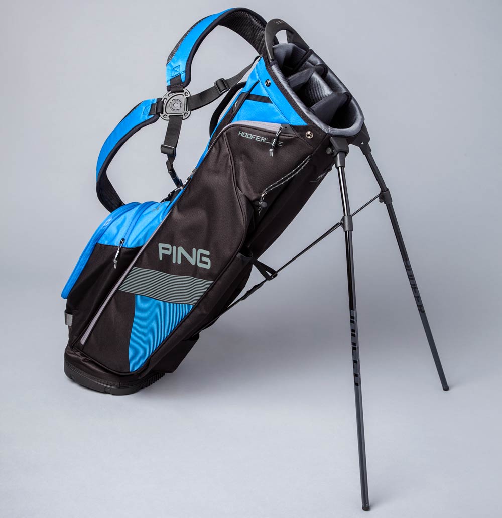 The Ping Hoofer Lite golf bag.