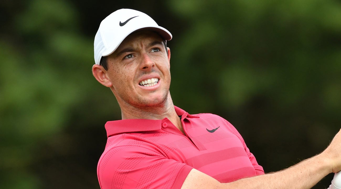 Rory McIlroy during the first round of the 2018 PGA Championship.