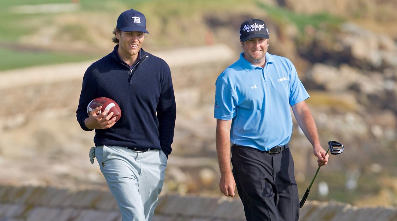 Tom Brady during the 2010 AT&T Pebble Beach Pro-Am at Pebble Beach.