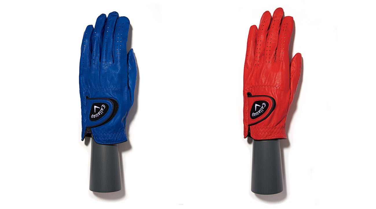 Callaway's Opticolor golf gloves.