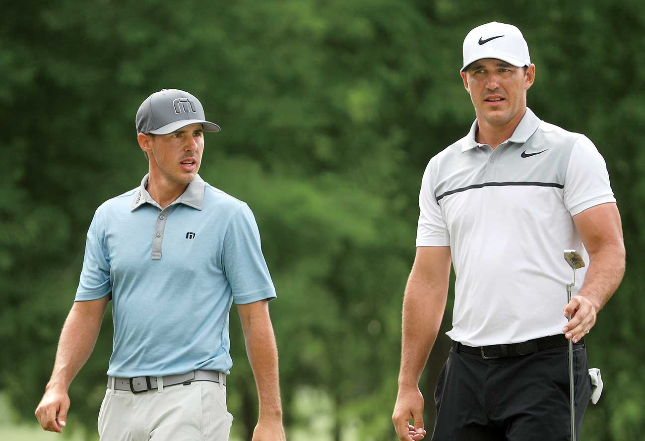 Brooks Koepka and his brother, Chase Koepka.