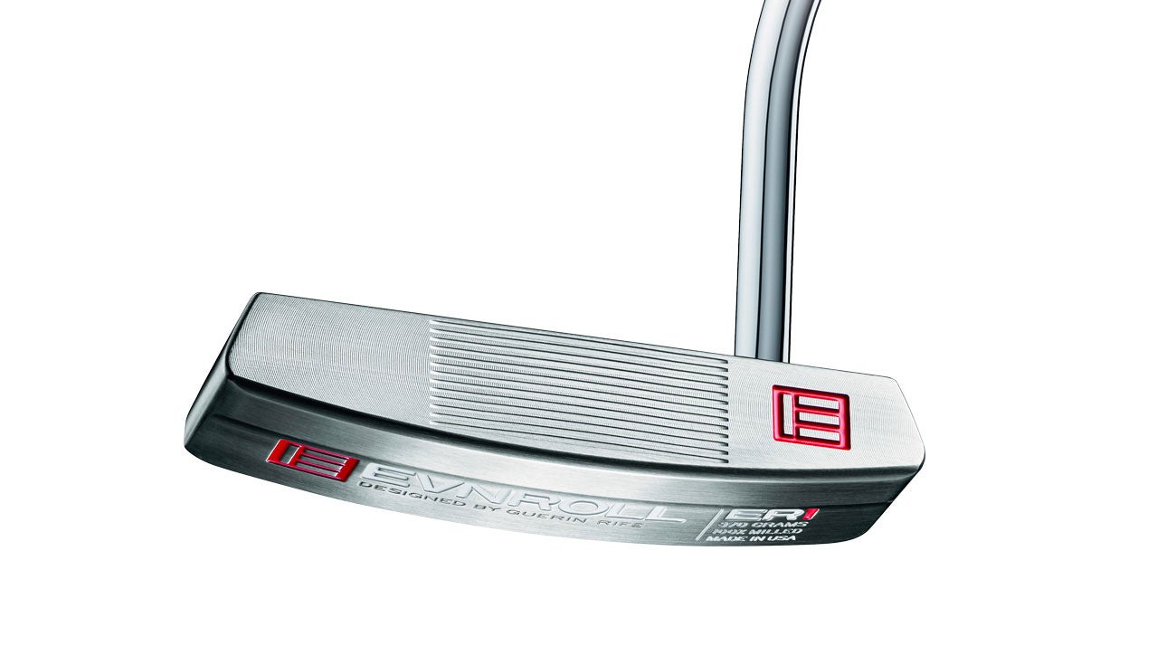 The Evnroll Er1 putter (pictured here) is fully milled from a block of 303 stainless steel.