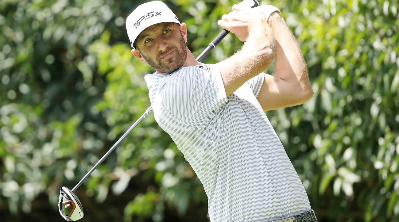 Dustin Johnson is using TaylorMade's M5 driver for the second time this season.