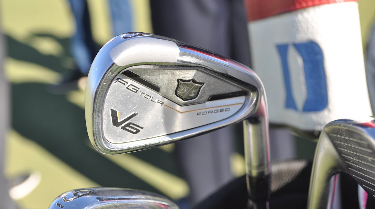 Kevin Streelman's Wilson FG Tour V6 irons offer a bit more forgiveness on mis-hits. 