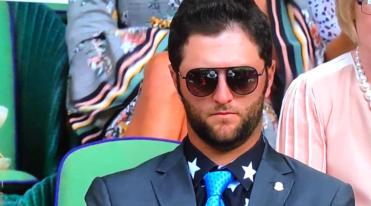 Jon Rahm roasted by fellow pros for preposterous Wimbledon ...